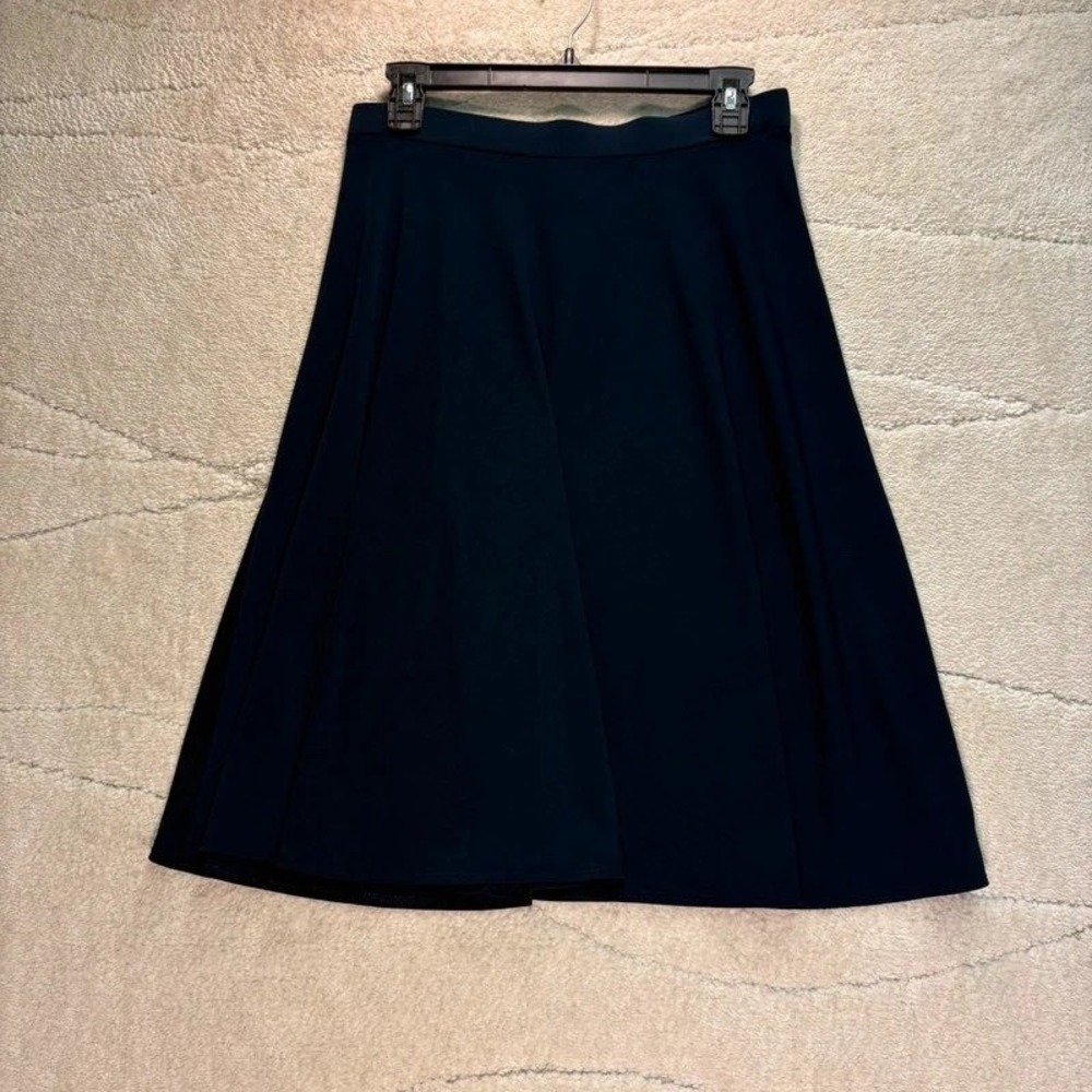 George Women's Size 4 Navy Blue A-Line Midi Skirt*